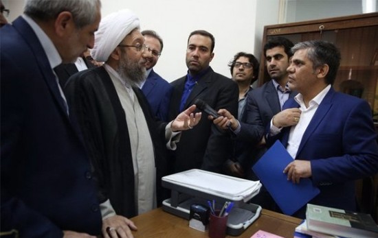 منصور لشکری قوچانی در دادسرای فرهنگ و رسانه در برابر رییس قوه قضاییه