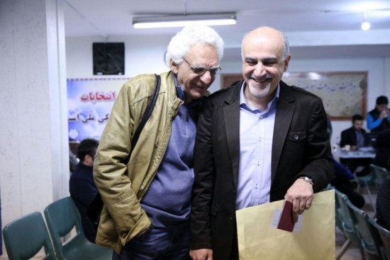 علی قائم مقامی و کیومرث پوراحمد در فرمانداری تهران