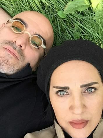رویا نونهالی و همسرش رامین حیدری فاروقی
