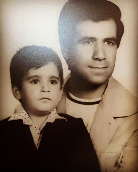 رضا رشیدپور و پدرش