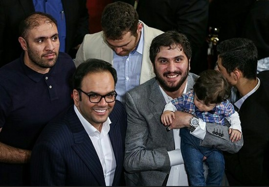 محمد امامی(چپ) در کنار رضوی شریکش در "شهرزاد"