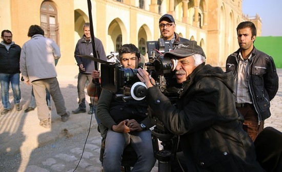 اصغر رفیعی جم در پشت صحنه "یتیم خانه ایران"
