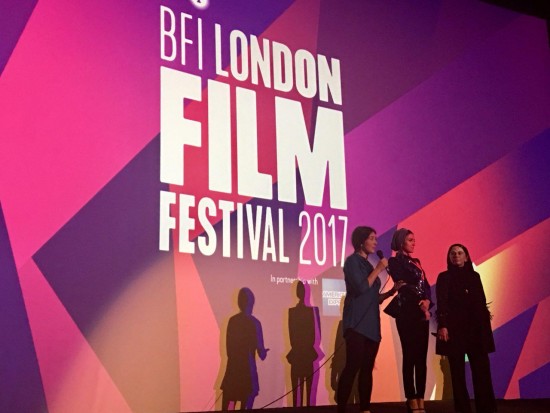 هدی زین العابدین و مستانه مهاجر در جشنواره لندن