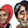 پژمان جمشیدی و ژاله صامتی بازیگران زیرخاکی
