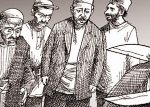 داریوش مهرجویی+گاو+لامینور+کاریکاتور