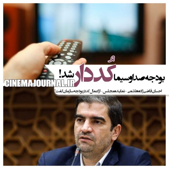 احسان قاضی‌زاده هاشمی: بودجه صداوسیما کددار شد