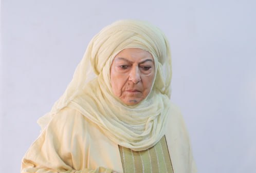 ثریا قاسمی در نقش ام سلمه در سریال عشق کوفی