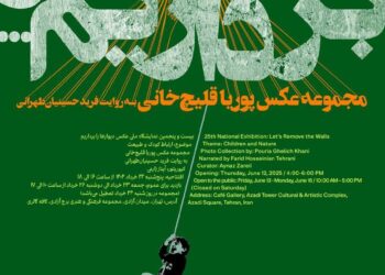 نمایشگاه انفرادی عکس «دیوارها را برداریم» پوریا قلیچ خانی برگزار می‌شود 