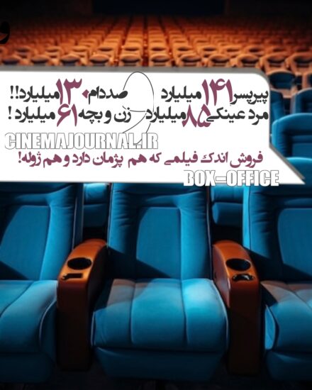آمار فروش سینماهای ایران تا ۳۱مرداد ۱۴۰۴