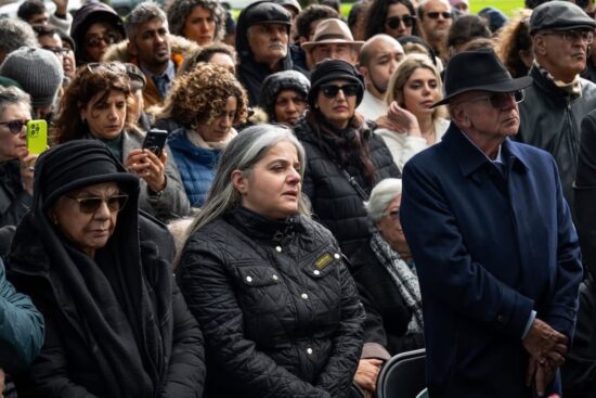 مراسم تدفین بهرام بیضایی در سانفرانسیسکو ی آمریکا