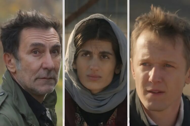 سارینا فرهادی در نقش پناهندهی سوری